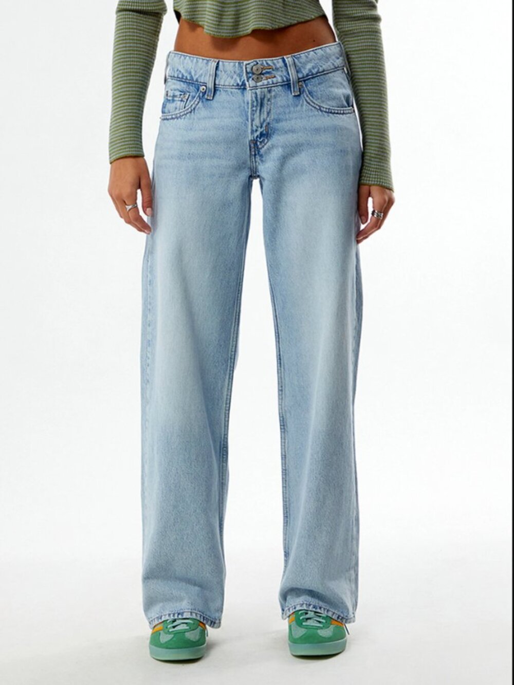 LEVI'S Abraided Art Superlow Loose Jeans